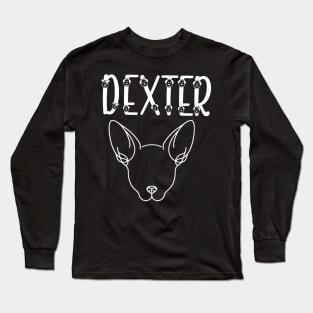 Dog name design for your puppy Dexter Long Sleeve T-Shirt